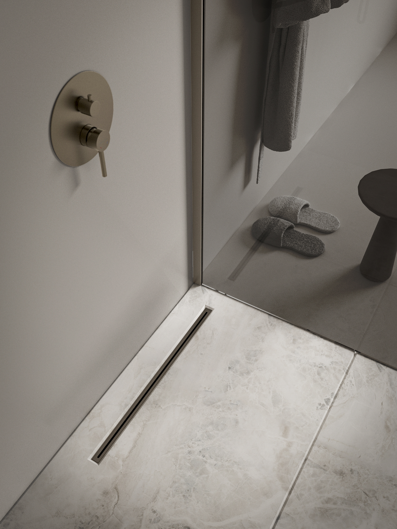 Трап для душа линейный, щелевой SDRS0600GM